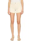 DL1961 - WOMEN'S ZOIE SHORT IN EGGSHELL ROLLED
