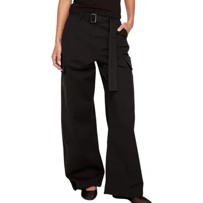 Dl1961 - Women's Zoie Wide Leg High Rise Relaxed Jeans In Black Onyx