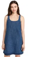 Dl1961 Adeline Denim Shift Dress In North Beach (vintage)