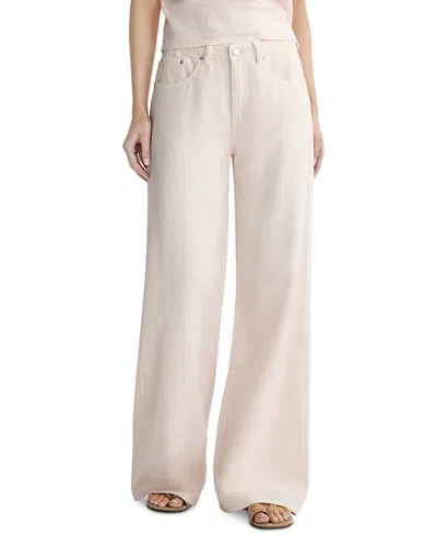 Dl1961 Alex Aura Baggy Wide Leg Low Rise Jeans In Ballet Aura In Neutral