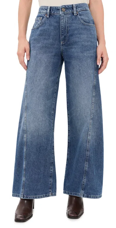 Dl1961 Alex Baggy Petite Jeans Authentic In Blue