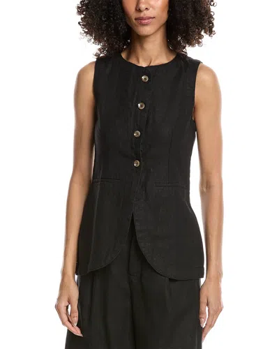 Dl1961 Amalie Linen Top In Black