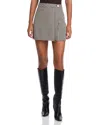 Dl1961 Andi Mini Wrap Skirt Houndstooth In Houndstooth
