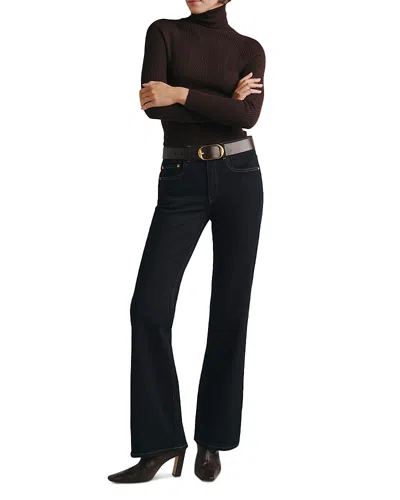 Dl1961 Bella High Rise Slim Bootcut Jeans In Harvest Moon In Blue