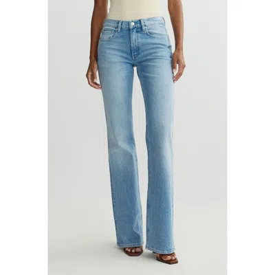 Dl1961 Bella Mid Rise Slim Bootcut Jeans In Blue