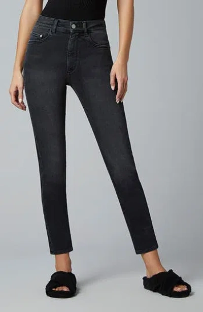 Dl1961 Bella Slim Ankle Jeans In Black