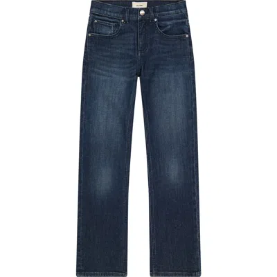 Dl1961 Kids' Benji Straight Jeans In Dark Nebulous
