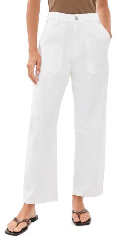 Dl1961 Bilie High Rise Easy Barrel Pants White (dl Twill)