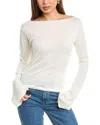 DL1961 BOATNECK WOOL-BLEND TOP