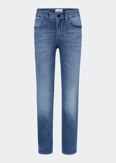 Dl1961 Kids' Boy's Brady Slim-fit Denim Jeans In Medium Blue