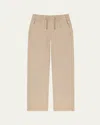 Dl1961 Boy's Quentin Brushed Twill Jogger Pants