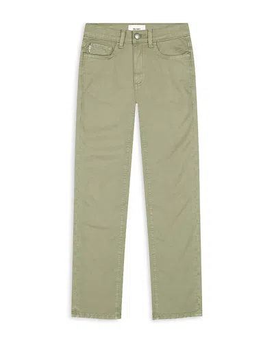 Dl1961 Boys' Brady Slim Straight Jeans In Coastal Plain - Little Kid In Green