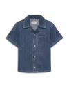 Dl1961 Boys' Ezra Shirt - Big Kid In Blue