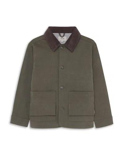 Dl1961 Boys' Louie Reversible Barn Jacket - Little Kid, Big Kid In Green