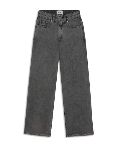 Dl1961 Boys' Mason Wide Leg Baggy Jeans - Big Kid In Black