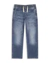 Dl1961 Boys' Quentin Straight Fit Jogger Jeans In Montmartre - Big Kid In Blue