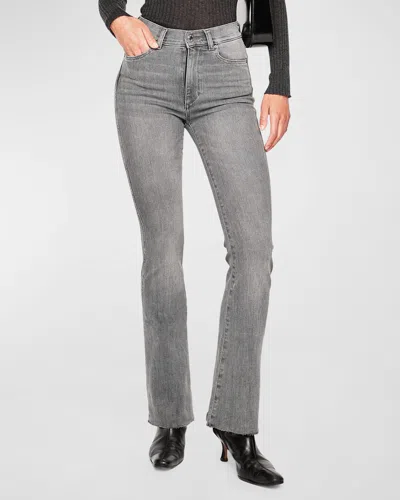 Dl1961 Bridget Boot High-rise Instasculpt Jeans In Pebble