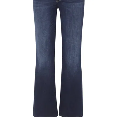 Dl1961 Bridget Boot High Rise Jeans In Thunderbird In Blue
