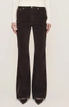 Dl1961 Bridget Boot High Waist Instasculpt™ Cordurory Jeans In Brown