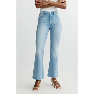 Dl1961 Bridget High Rise Instasculpt Bootcut Crop Jeans In Prairie In Brown