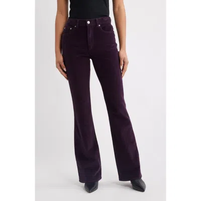 Dl1961 Bridget Bootcut High Rise Instasculpt™ Corduroy Jeans In Purple