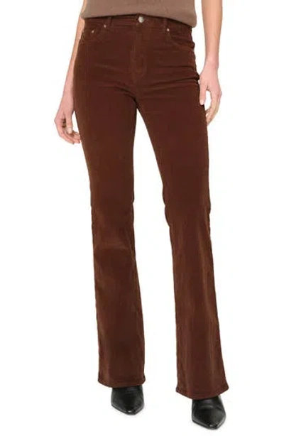 Dl1961 Bridget Bootcut High Rise Instasculpt Corduroy Jeans In Brown