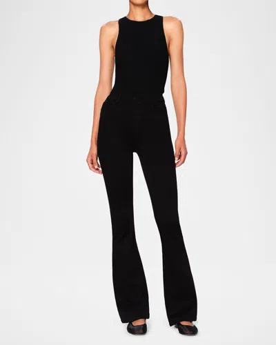 Dl1961 Bridget Bootcut High-rise Instasculpt Jeans In Hail