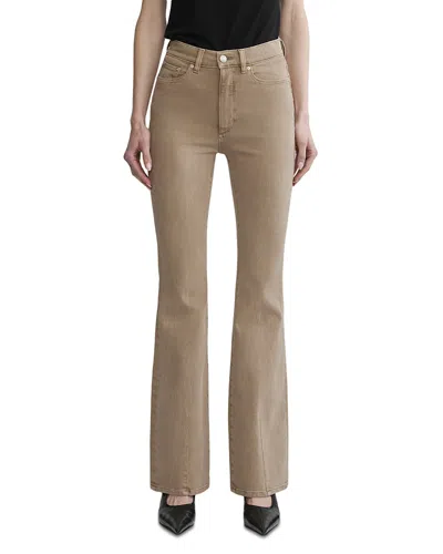 Dl1961 Bridget Bootcut High Rise Instasculptjeans In Desert In Transparent
