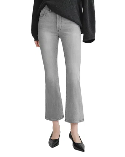 Dl1961 Bridget Bootcut High-rise Instasculpt Cropped Jeans In Light Smoke In Gray