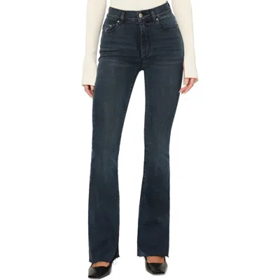 Dl1961 Bridget Boot Black Coated High-rise Instasculpt Crop Jean