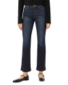 Dl1961 Women's Bridget Boot High Rise Instasculpt Crop Jeans In Thunderbird