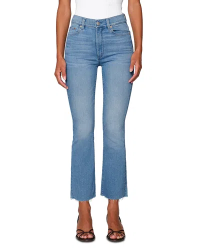 Dl1961 Mara Instasculpt High Waist Ankle Straight Leg Jeans In East Port Dl Airbrushed