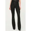 Dl1961 Bridget Boot High Rise Instasculpt Jeans Black Coated In Black Coated