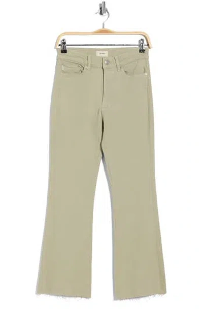 Dl1961 Bridget Instasculpt™ High Rise Raw Hem Bootcut Jeans In Green