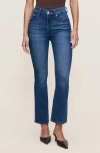 Dl1961 Bridget Instasculpt High Waist Ankle Bootcut Jeans In Blue