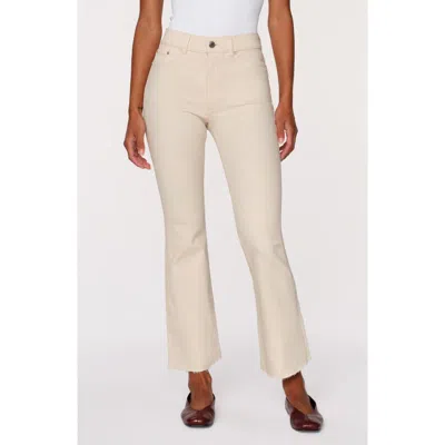 Dl1961 Bridget Instasculpt Raw Hem Ankle Bootcut Jeans In Flax Performance