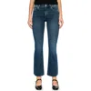 Dl1961 Bridget Instasculpt Raw Hem High Waist Ankle Bootcut Jeans In Seacliff (performance)