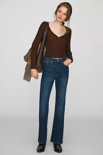 Dl1961 Bridget Mid-rise Bootcut Jeans In Blue