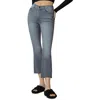 Dl1961 Brgidget Womens High Rise Raw Hem Bootcut Jeans In Gray