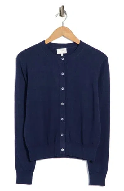 Dl1961 Brinn Button Front Cardigan In Blue