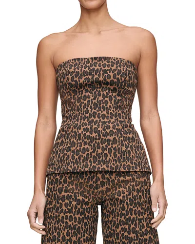 Dl1961 Bustier Top In Brown