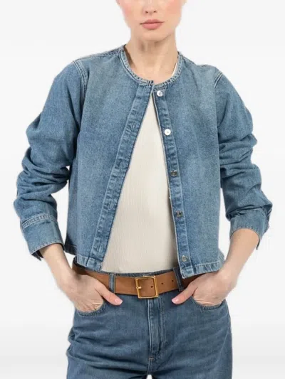 Dl1961 Button-fastening Denim Shirt In Blue