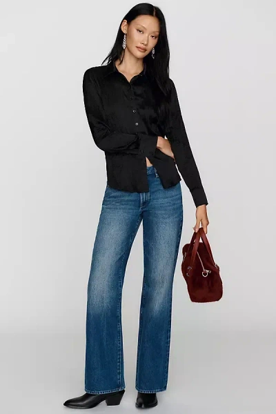 Dl1961 Carolyn 90s Low Rise Bootcut Jeans In Blue