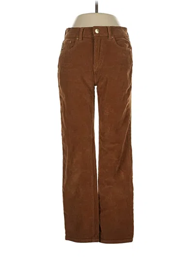 Pre-owned Dl1961 Casual Pants In Brown