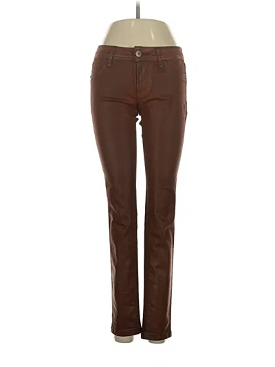 Pre-owned Dl1961 Casual Pants In Brown