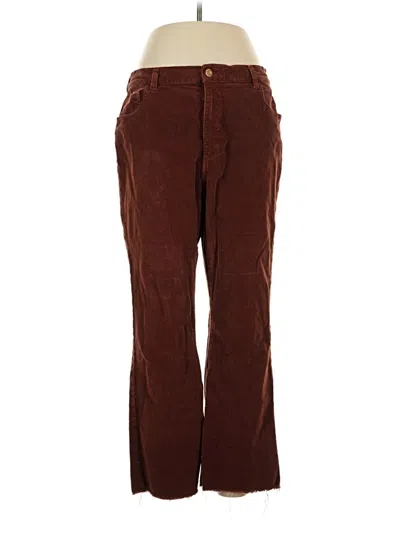 Pre-owned Dl1961 Casual Pants In Brown