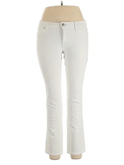 Pre-owned Dl1961 Casual Pants In Ivory