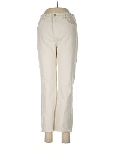Pre-owned Dl1961 Casual Pants In Ivory