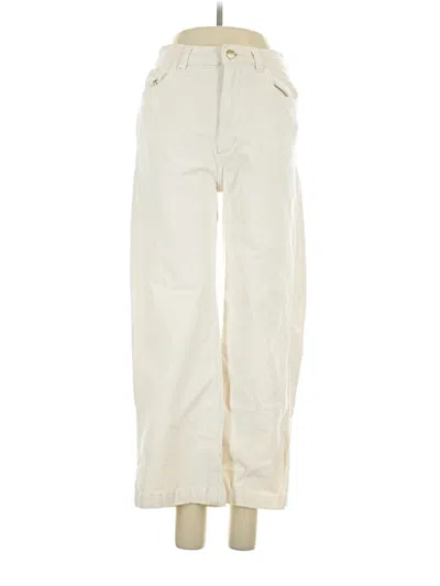 Pre-owned Dl1961 Casual Pants In Ivory