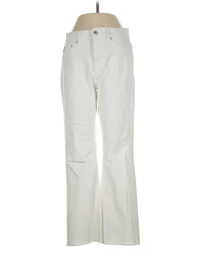 Pre-owned Dl1961 Casual Pants In Ivory